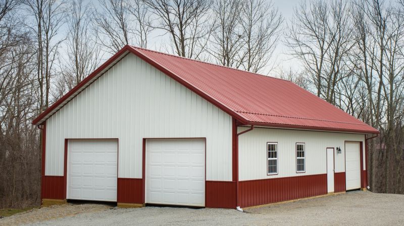 Pole Barn Siding Installation