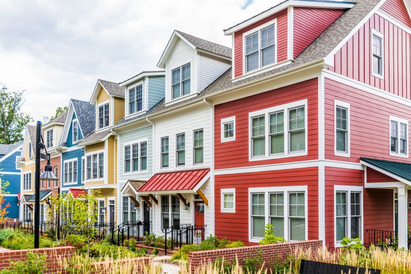 Colorful Siding Styles